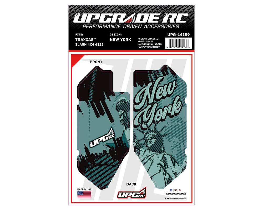UpGrade RC Chassis Protector for Traxxas® Slash® 4x4 (New York) (1) [UPG-14189]