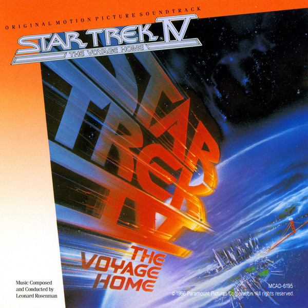 Star Trek IV: The Voyage Home - original audio cassette soundtrack tape