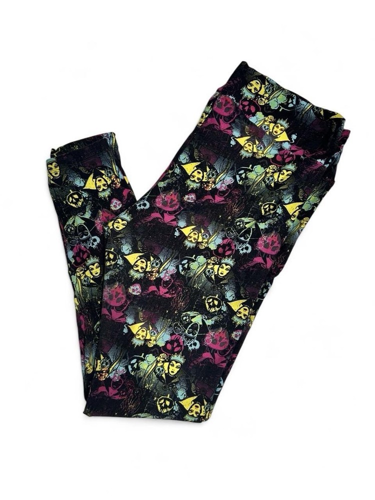 Lularoe Tall & Curvy One Size Disney Villains Snow White Evil Queen Leggings