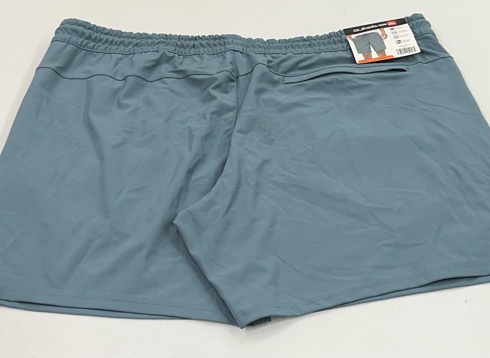 Quiksilver Men's Regular Fit Stretch Comfort Dry Flight Shorts, Blue, XXL