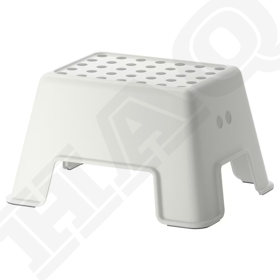 IKEA Bolmen Non-Slip Step Stool 17x10x14 Inches 220 lb Weight Capacity