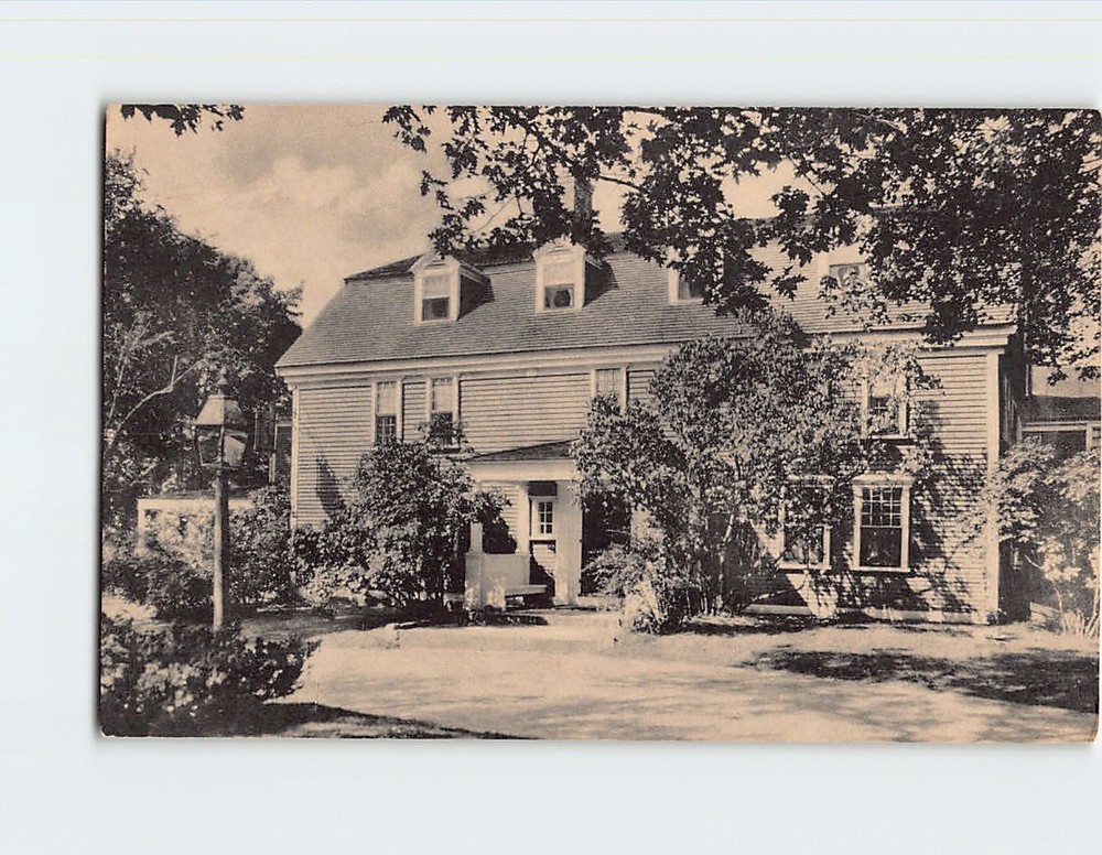 Postcard Longfellows Wayside Inn South Sudbury Massachusetts USA