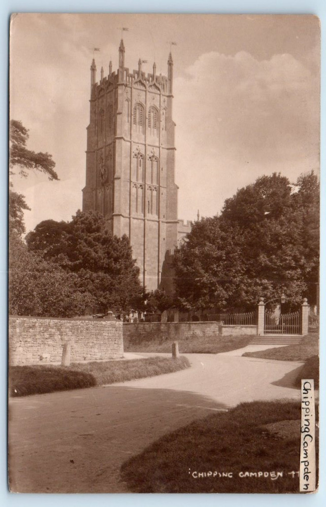 RPPC Chipping Campden - ENGLAND UK - W.A. Call Postcard