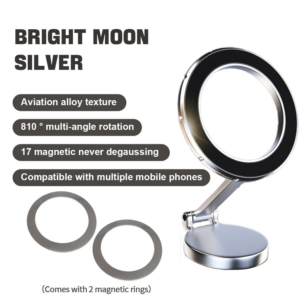 Magnetic Car Phone Holder Mount for iPhone 15 14 13 12 Pro Max Plus Mini