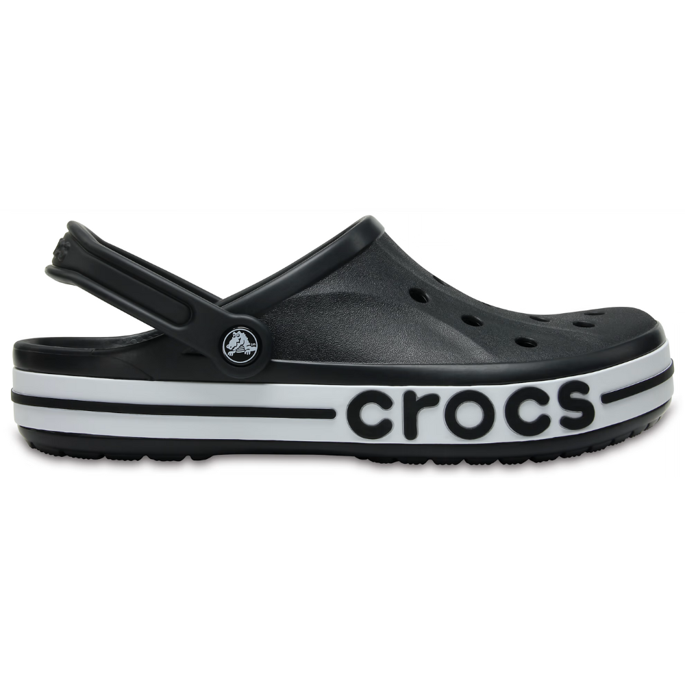 Crocs Bayaband Clogs Slip-On Triple Black Comfy Lightweight Shoes 10126 001