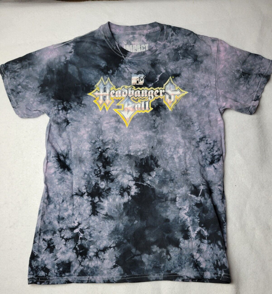 Rare Vintage 90s MTV Headbangers Ball T-Shirt - Medium