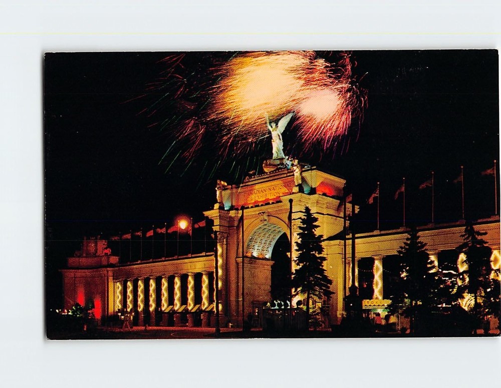 Postcard The Princes' Gates At Toronto's Canadian National Exhibition Canada