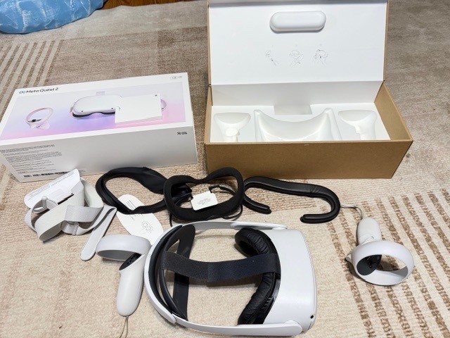 Meta Oculus Quest 2 128GB Standalone VR Headset - White #16975