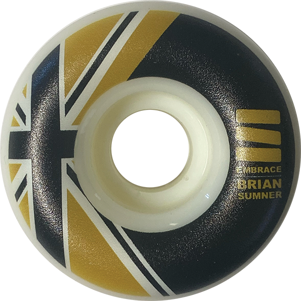 EMBRACE SUMNER UNION CROSS 53mm 101a White Gold Wheels Set