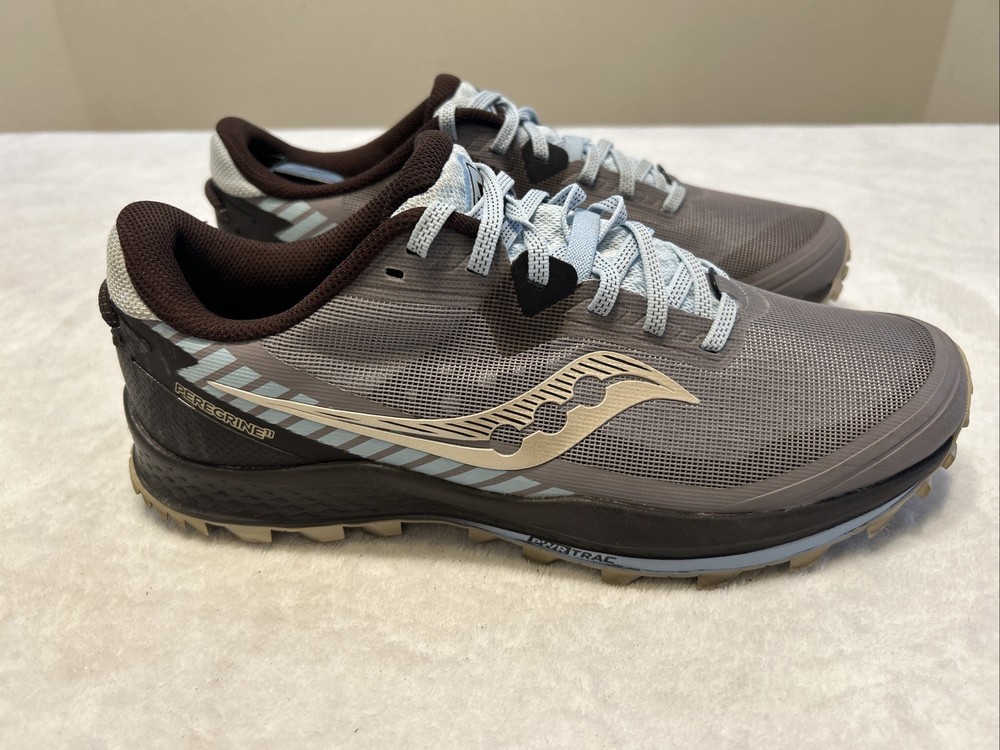Saucony Women’s Running Shoes Size 11 Peregrine 11 Trail Hiking S10641-35 Gray