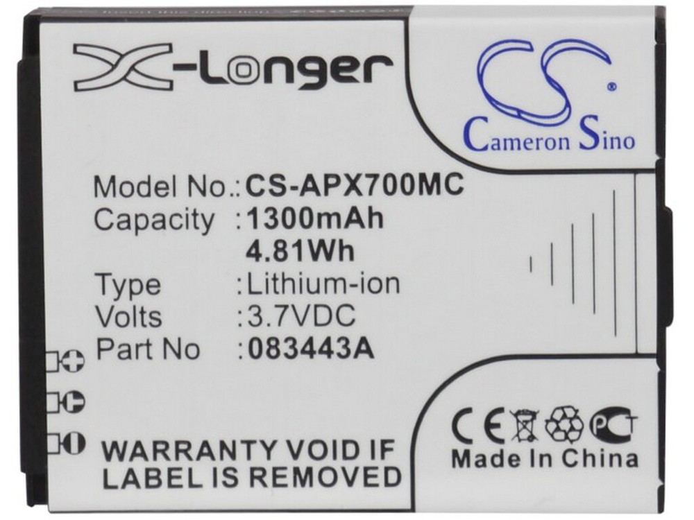 083443A Battery for  Actionpro X7  ISAW A1      ISAW A2 Ace     ISAW A3      NEW-image