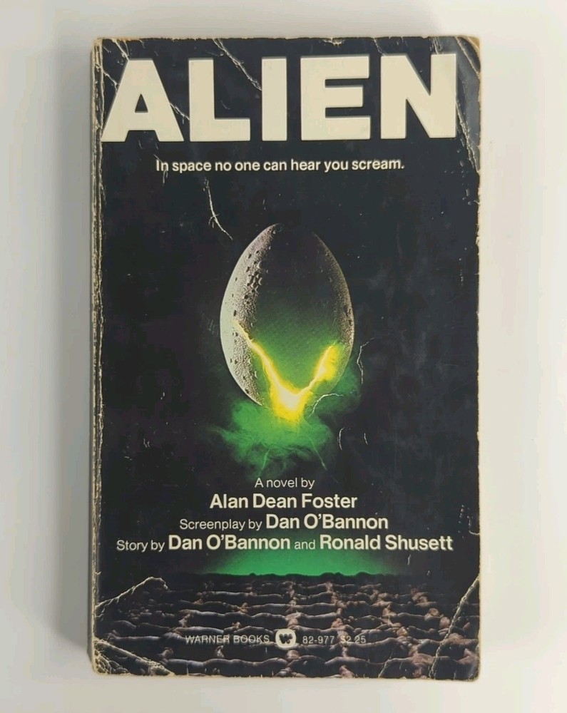 Alien By A.D. Foster (1979, Vintage WARNER BOOKS) 1st Edition 1st Printing