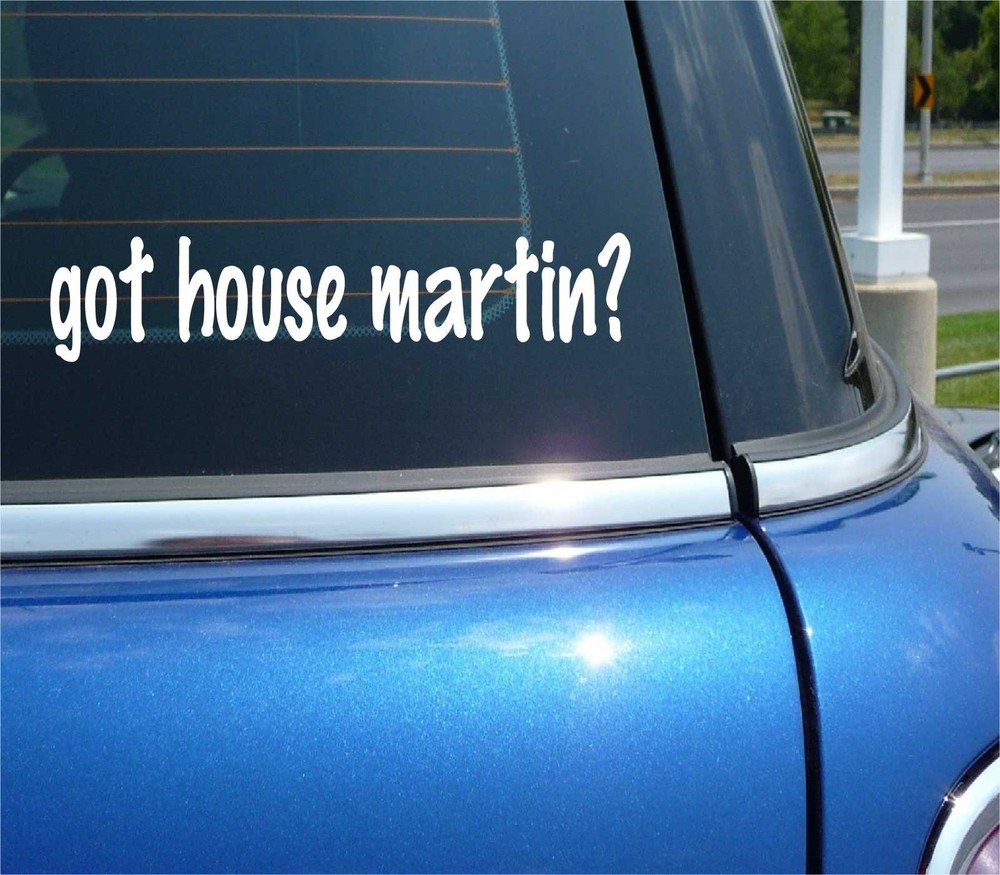 got house min? CAR DECAL BUMPER STICKER VINYL FUNNY JOKE WINDOW