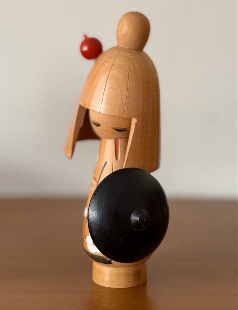 Munehiro Miyabito Kokeshi Doll 16cm Creative Modern Japanese Home Decor