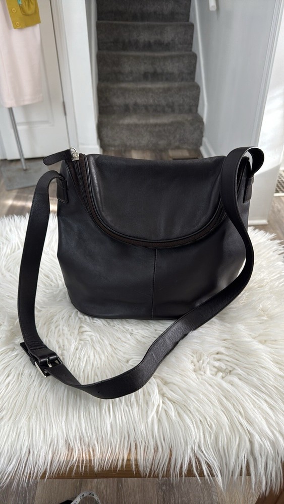 Maxx New York Leather Crossbody Bag