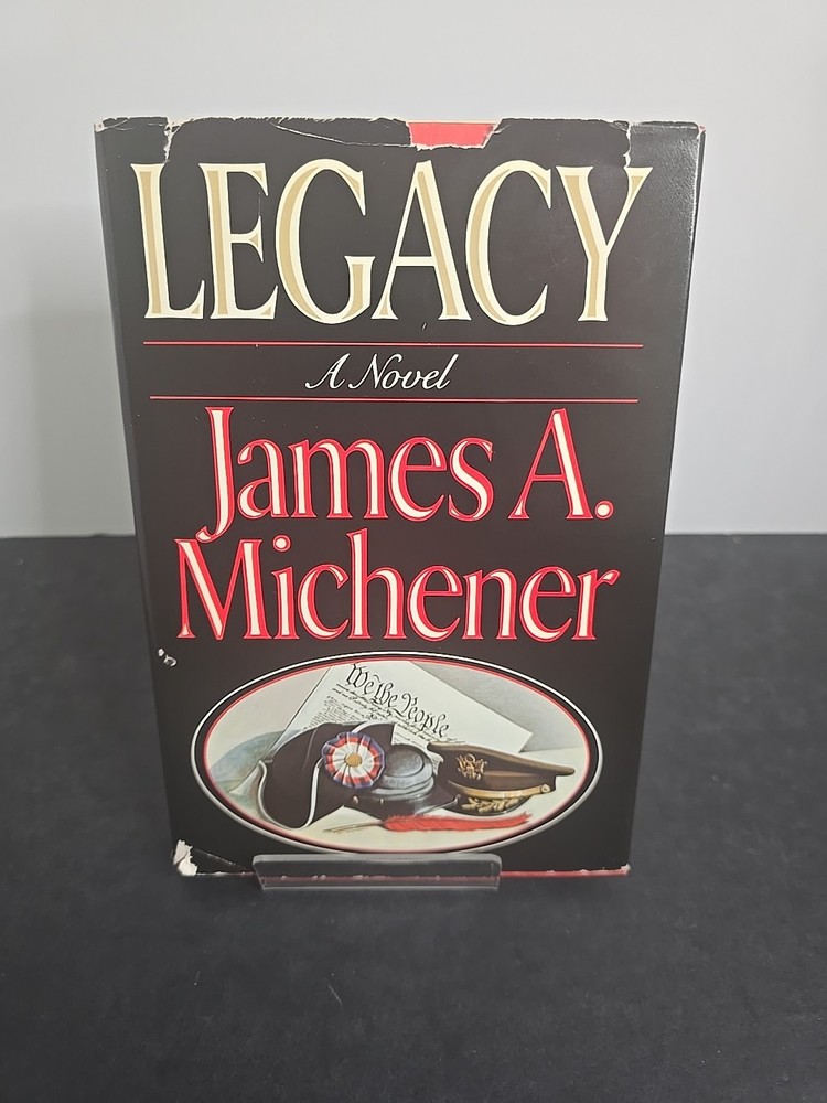 Legacy by James A. Michener (1987 Book Club HC/DJ) – American History Novel