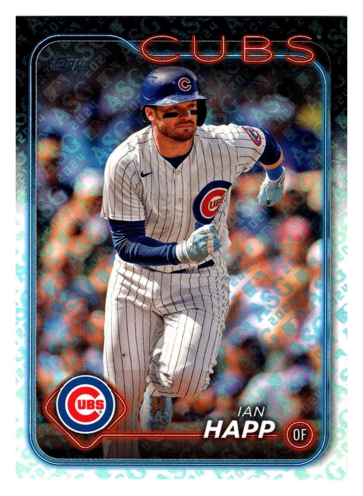 #529 Ian Happ Chicago Cubs 2024 Topps All-Star Foil Parallel