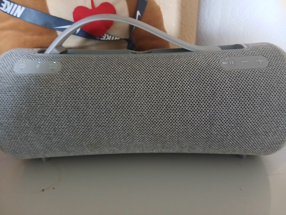 Sony SRS-XG300 Portable Bluetooth Speaker in Gray