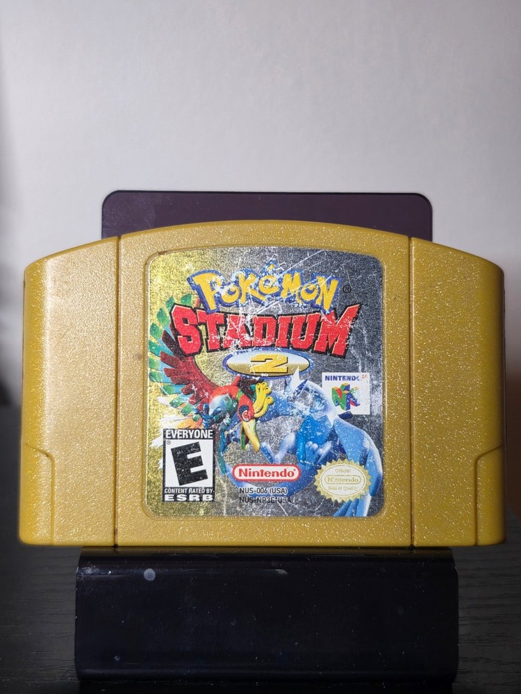 Pokemon Stadium 2 (Nintendo 64, 2001) - Authentic Cartridge, tested and working!