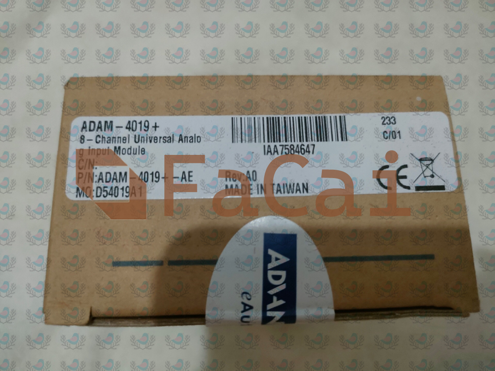 1PCS ADAM-4019+ Advantech Analog input module NEW