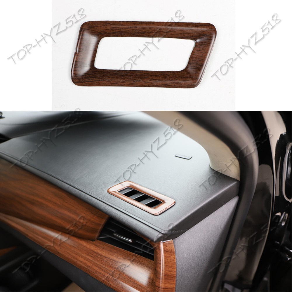 For Cadillac XT5 2017-2024 Wood Grain Right side Dashboard Air Outlet Vent Trim