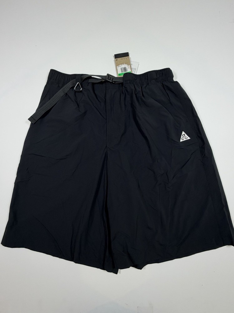 Nike ACG Orb Weaver UV Repel Oversized Shorts Black Size XL HJ2887-010