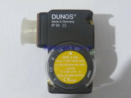 1piece NEW DUNGS pressure switch IP54 GW3A6