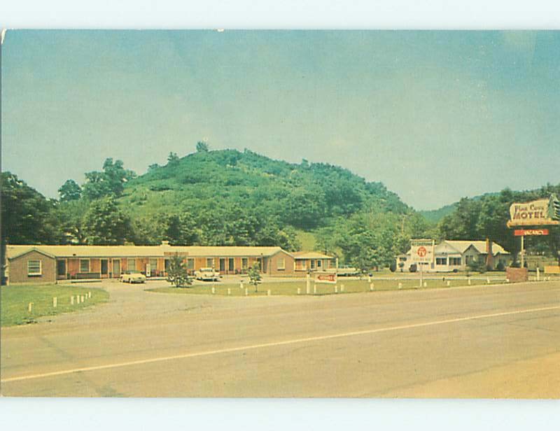 Unused Pre-1980 OLD CARS & PINE COVE MOTEL Nashville Tennessee TN u3171@
