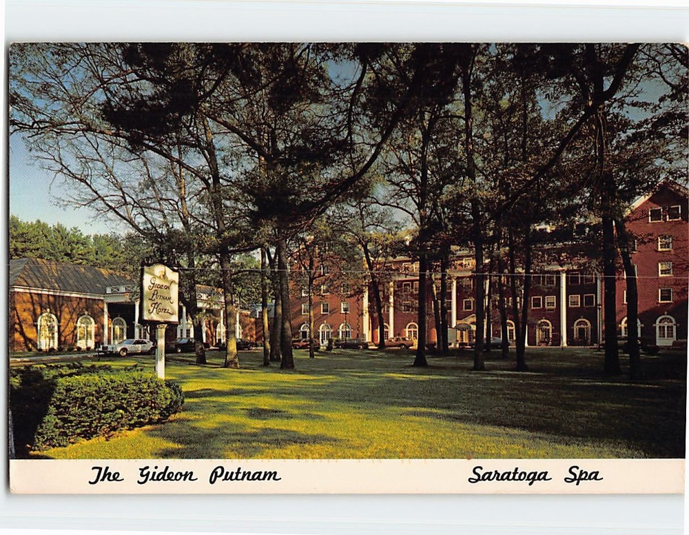 Postcard The Gideon Putnam Saratoga Spa Saratoga Springs NY