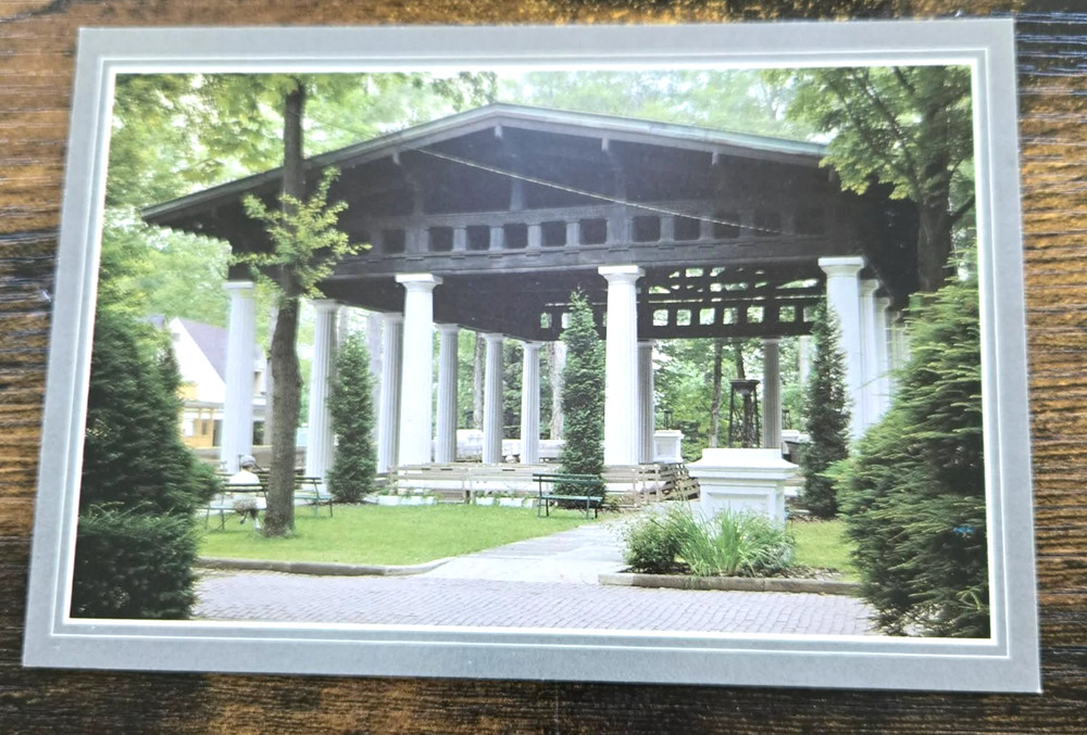 1988 Chautauqua Institution NY Hall of Philosophy New York Vintage Postcard
