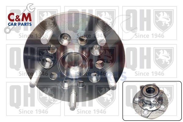 Front Wheel Bearing Kit for FORD TOURNEO CUSTOM from 2012 to 2022 - QH
