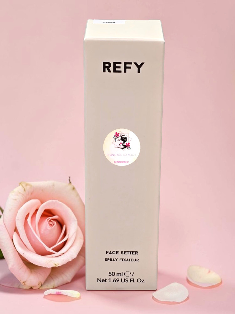 REFY Face Setter Clear Spray 1.69 oz/50 ml Full Size New Sealed