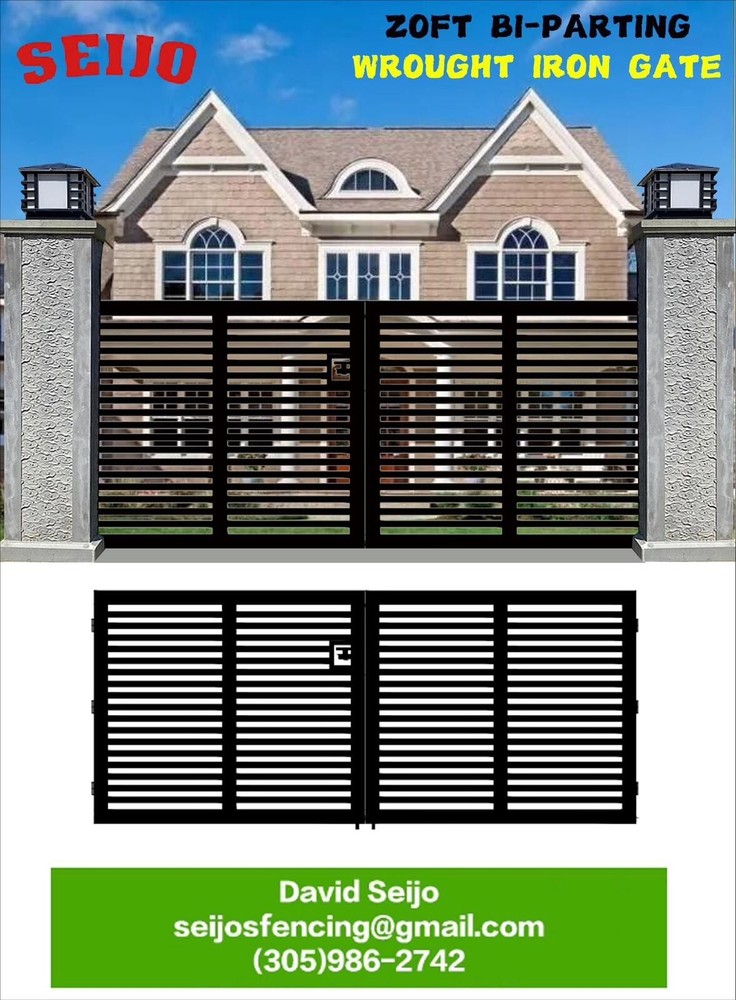 Bi-Dual Beautiful Entrance Gates for Sale! Different sizes and designs available