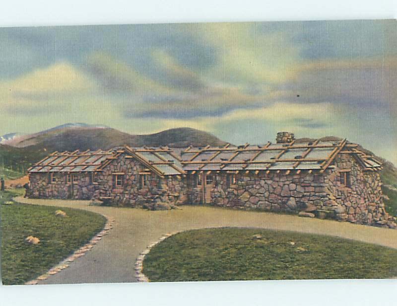 Trail Ridge Museum And Post Office Rocky Mountain Park Colorado CO hs1157