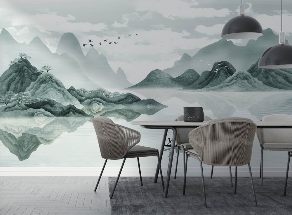 3D Landscape Abstract Painting Wall Murals Wallpaper Murals Wall Sticker 4