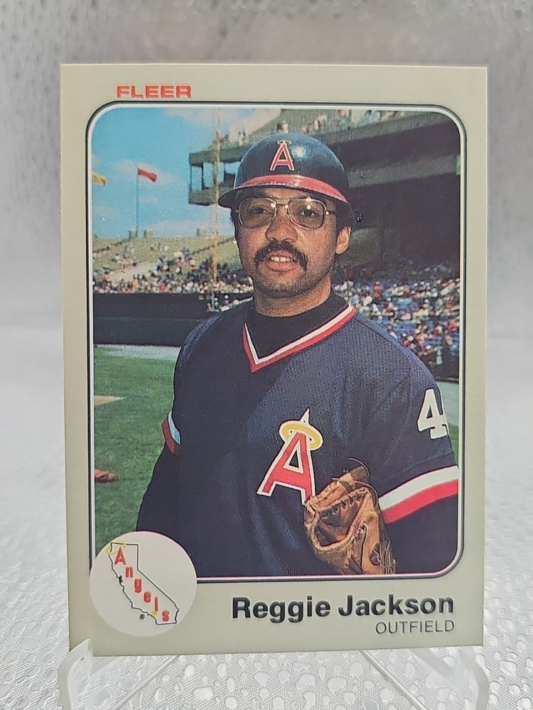 1983 Fleer - Reggie Jackson #93