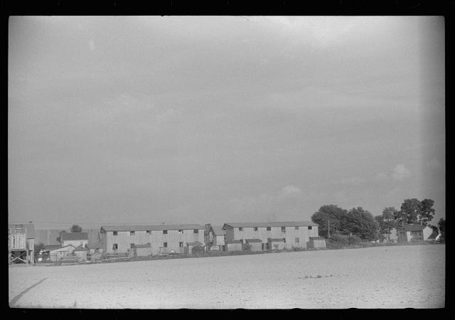 Bridgeville Delaware 1940 Cannon Canning Company Migrant Worker Housing