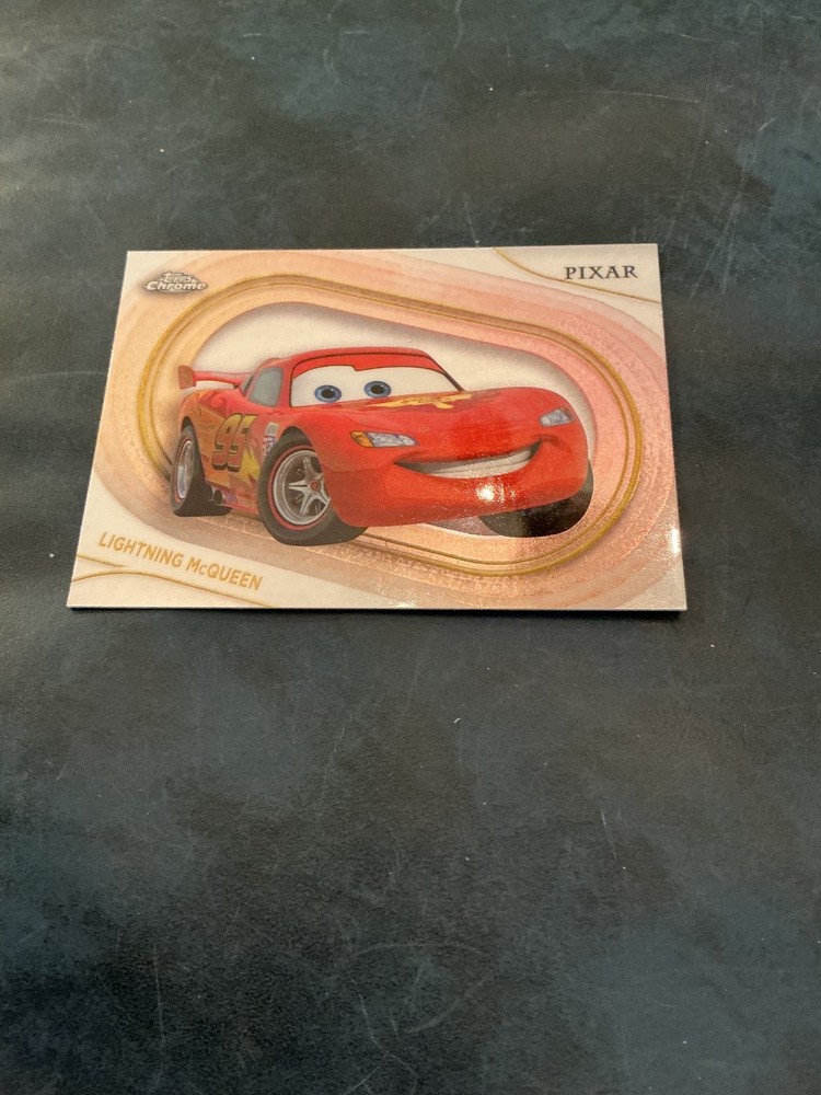 Lightning McQueen 2025 Topps Chrome Disney