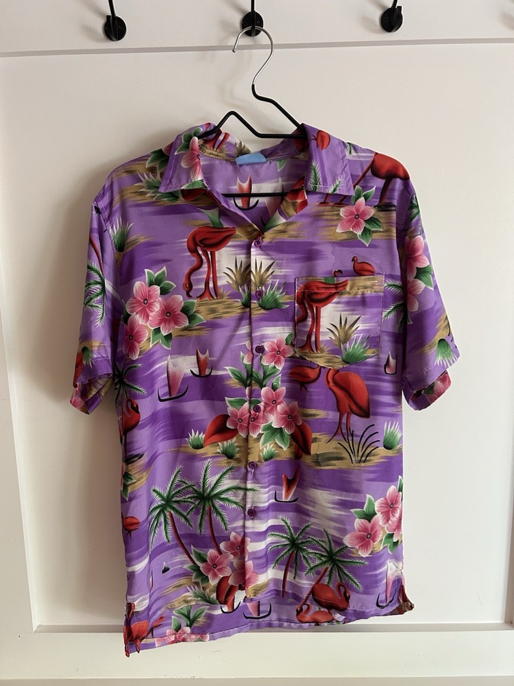 Size Large Vintage Tropical Shirt