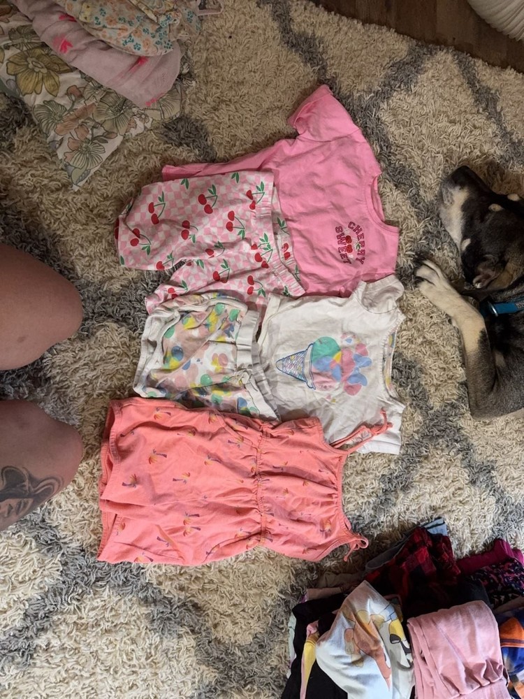 Toddler Girls Summer Clothing Bundle 3-Piece Set