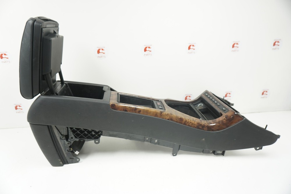 06 2000-2006 Bmw X5 E53 Front Center Floor Console Armrest Cup Holder Used Oem