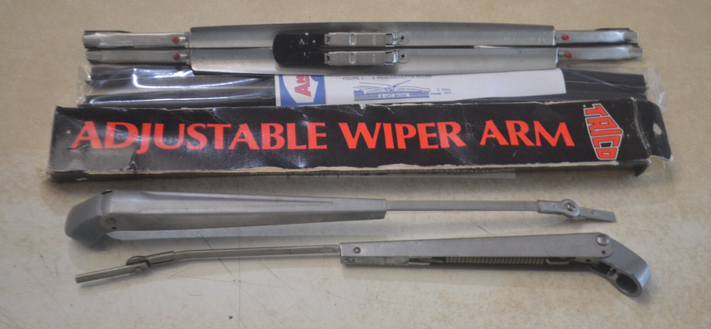 1966-67 Mopar B-Body Wiper Arms & Blades Refill for Coronet Charger