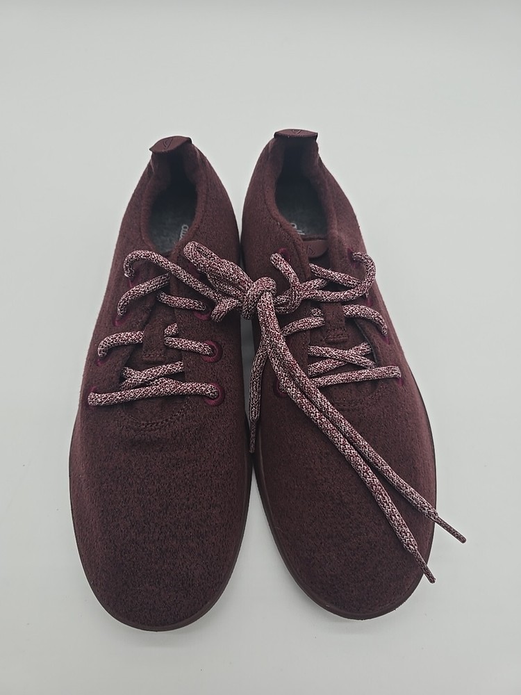 allbirds Wool Runners Mens Size 10 Burgundy Comfort Running Shoes Merino..#30