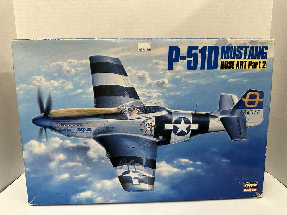 Hasegawa P-51D Mustang 1/32 Model Airplane Kit