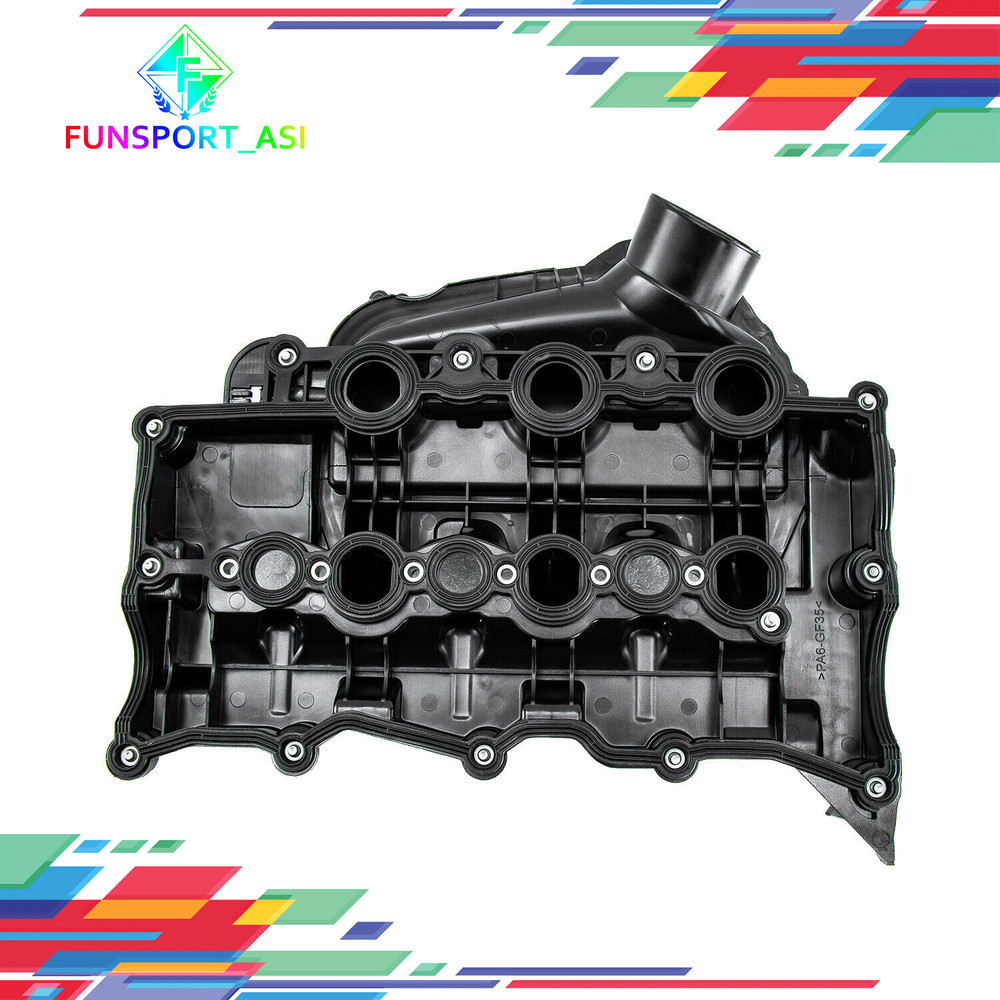 BLACK INLET MANIFOLD ROCKER COVER LEFT FOR JAGUAR XF XJ 3.0L TDV6 # C2S52756