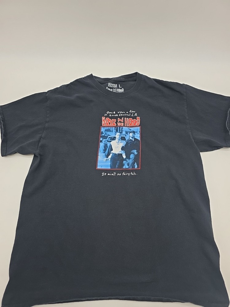 Boyz N The Hood T Shirt Mens Large Ice Cube Longsleeve Black.#45077
