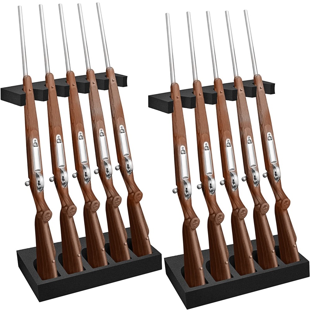2 Sets Foam Gun Rack Gun Safe Accessory Universal Gun Safe Organizer with Mag...