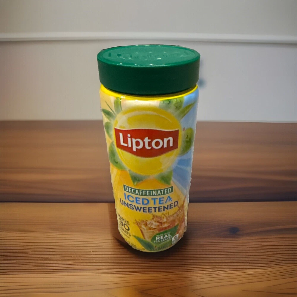 Lipton Decaffeinated Unsweetened Iced Black Tea Mix - 30qt
