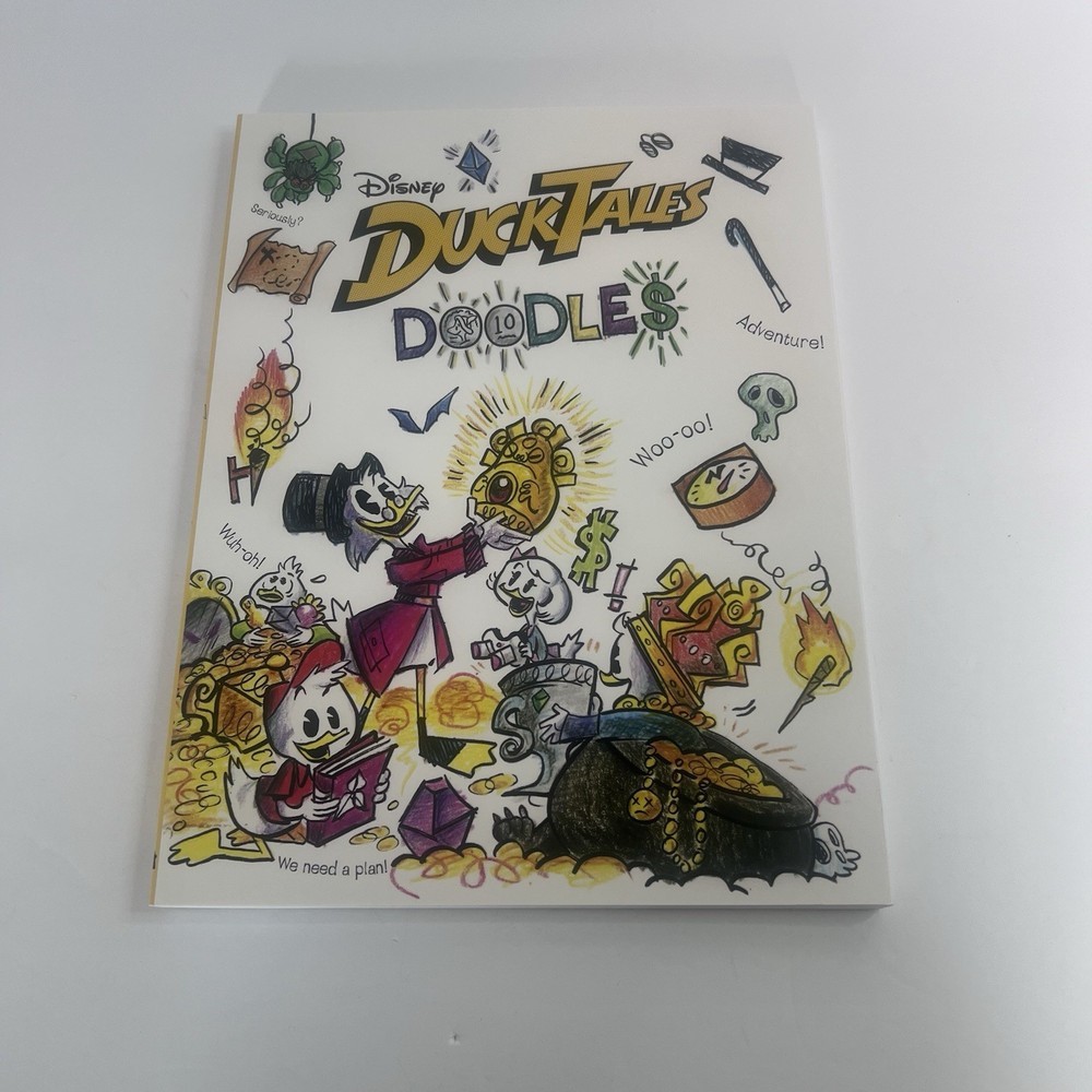 DuckTales: Doodles by Zack Giallongo (2018, Paperback Disney Coloring Book