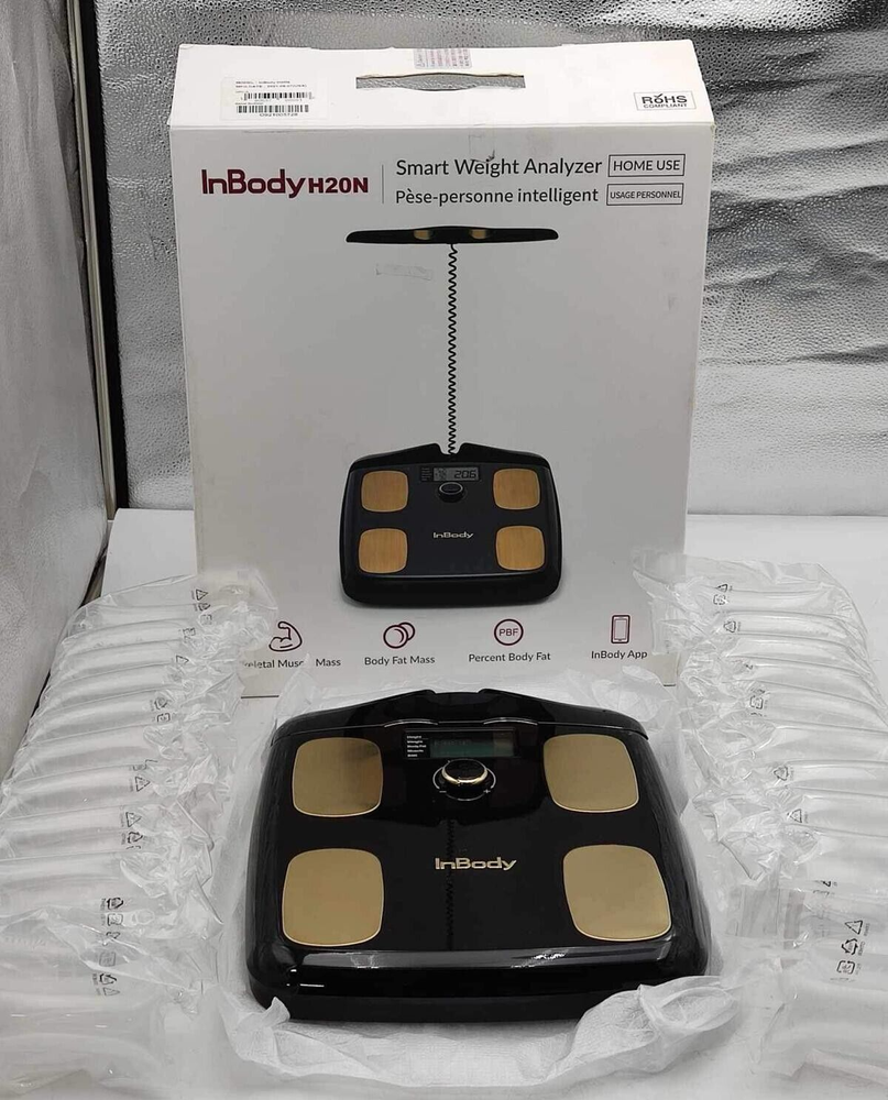 InBody H20N-US Smart Scale, Analyzer | Weight, BMI, Fat, Muscle Mass | Bluetooth